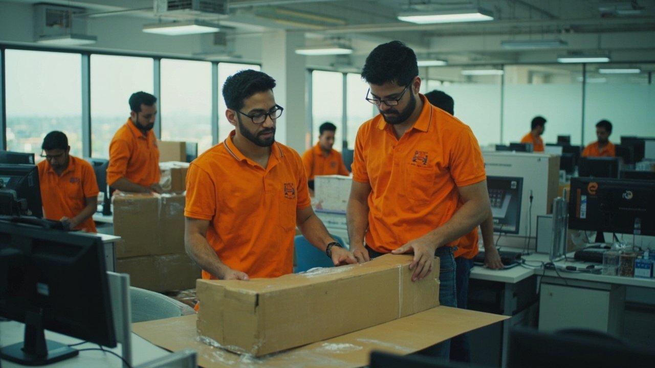 Office relocation service